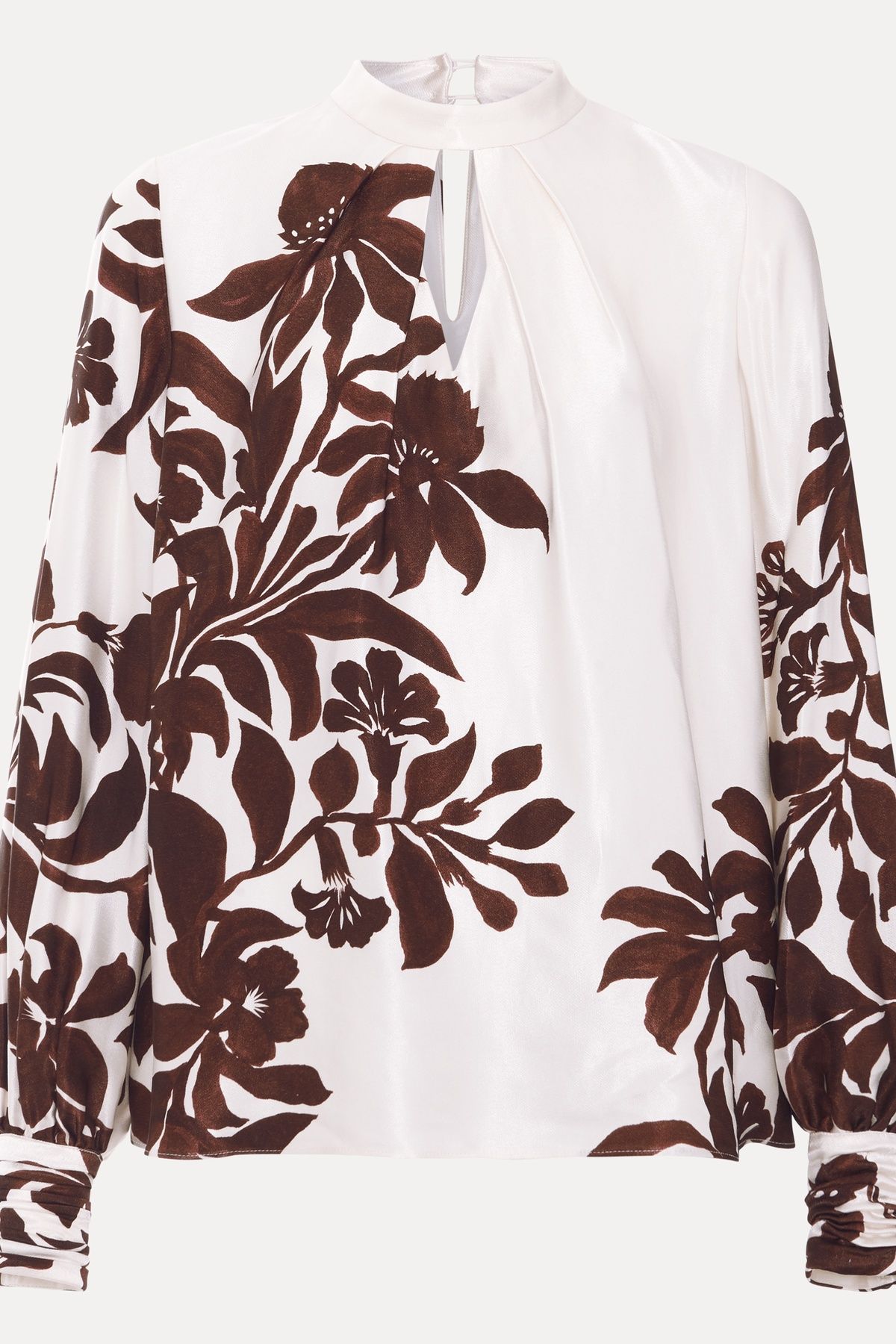 Phase Eight Hattie Satin Printed Blouse