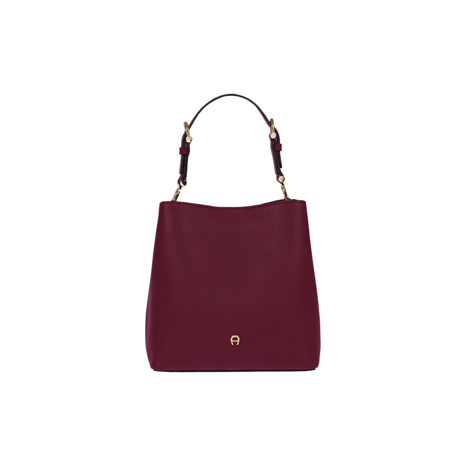 Delia S Hobo Bag, burgundy