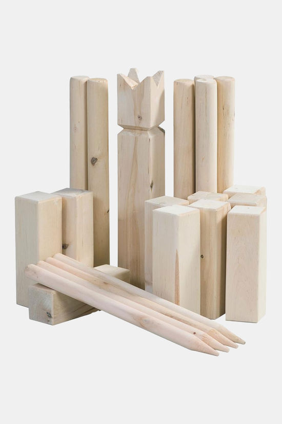 Outdoor Play Kubb Game Incl Draagtas Speelgoed