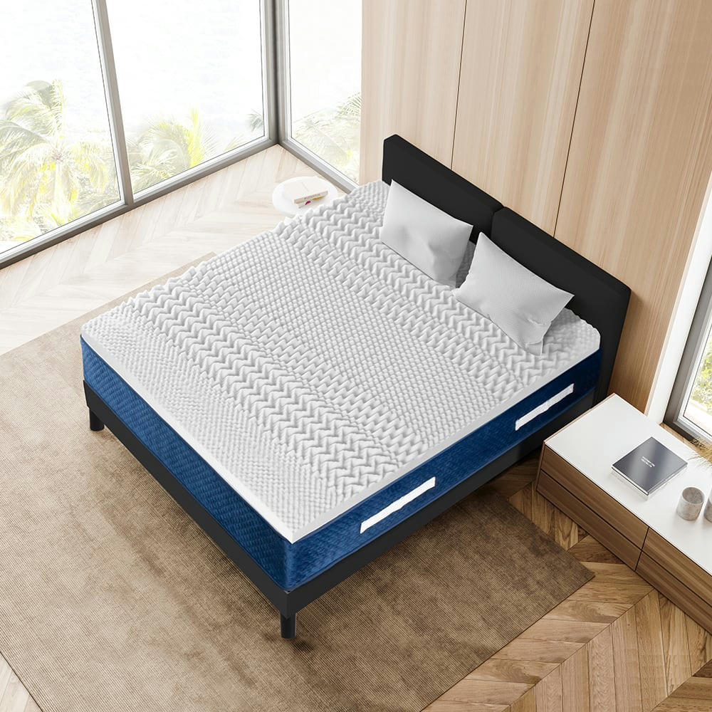 CONFORT - Surmatelas à Mémoire de forme 7 zones 180x200