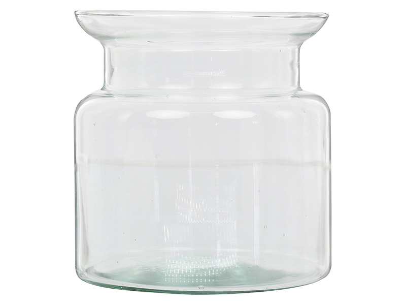 Wazon szklany 12,5 cm transparentny