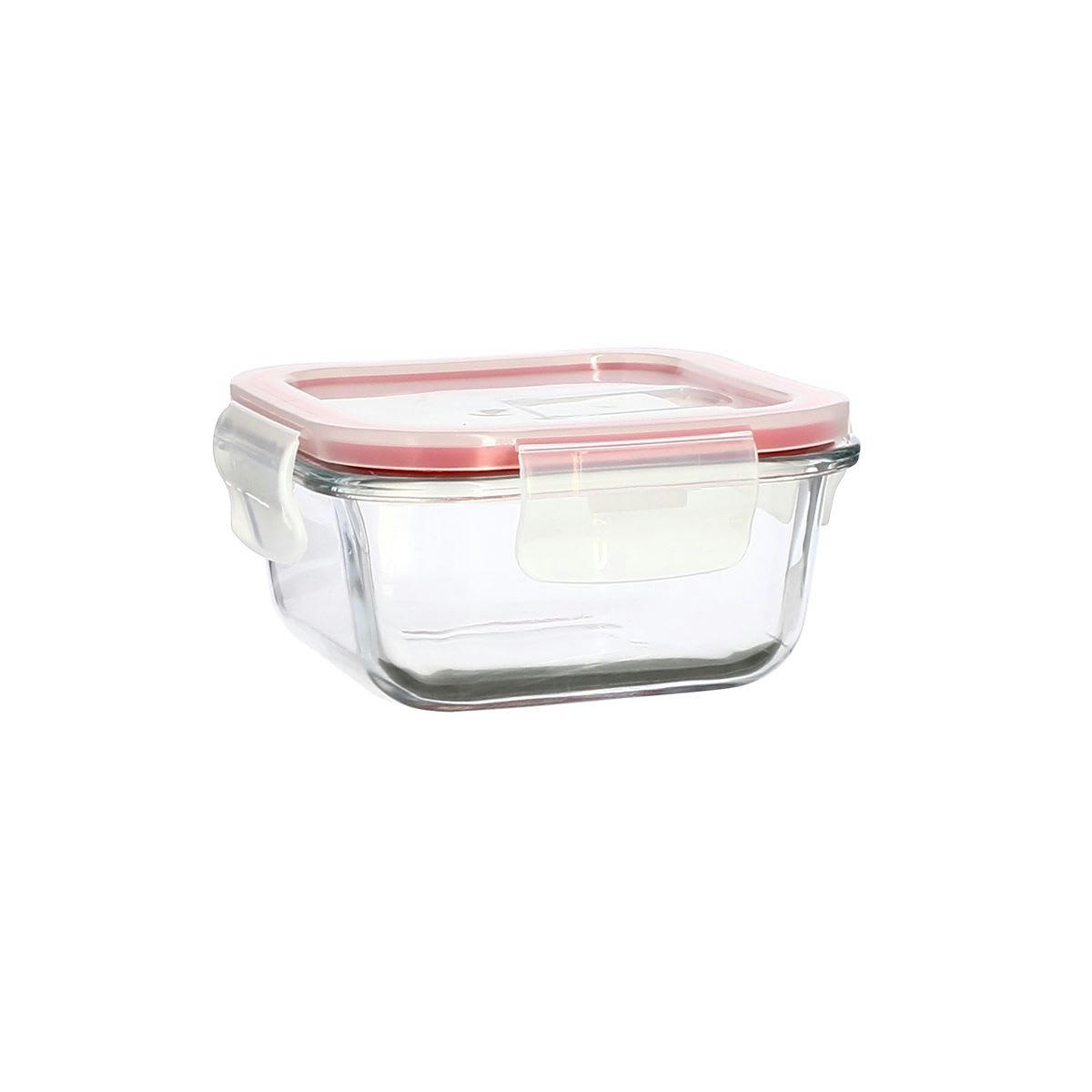 CLEMENTINE - Boîte hermétique carré 310ml en verre