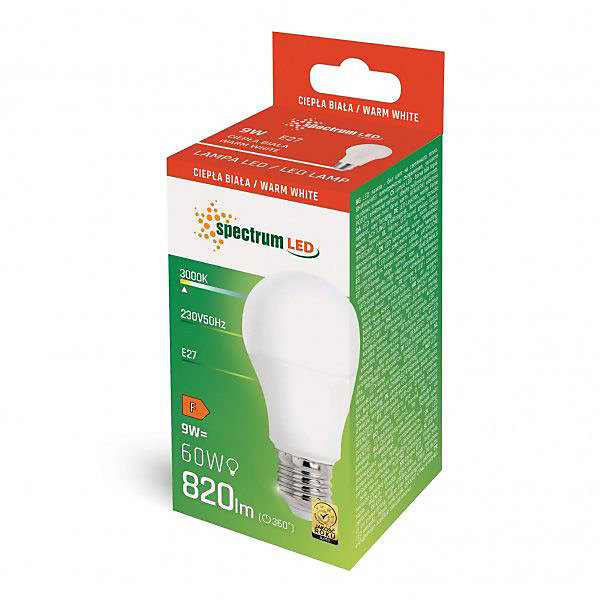 AMPOULE LED 9W FROIDE E29 230V WOJ 14610