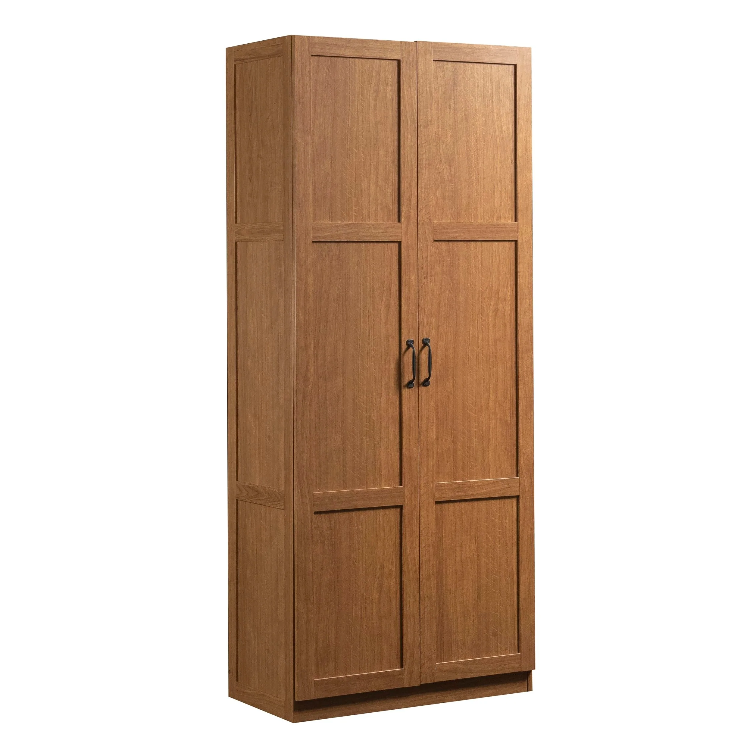 Tall Storage Cabinet,4 Adjustable Shelves, Multi-Room Use