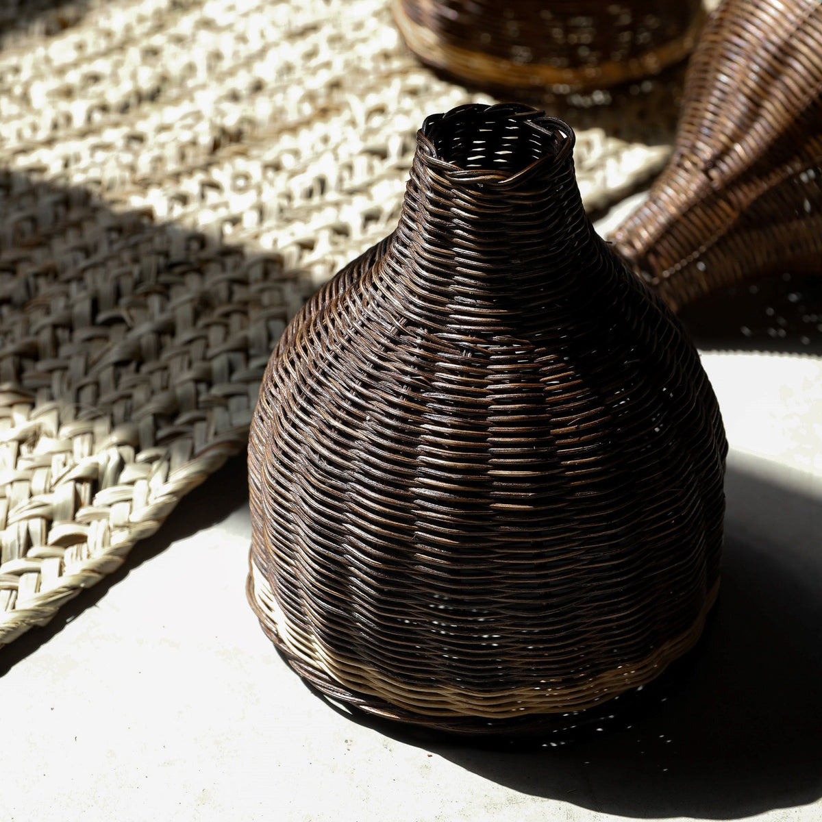 Household Hardware - Lamp - Bedside Lamp - Rattan
