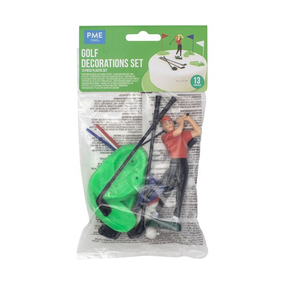 PME Golf Cake Topper Set 13 Pieces