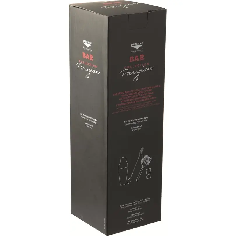 Cocktail-Set 4-teilig Parisian