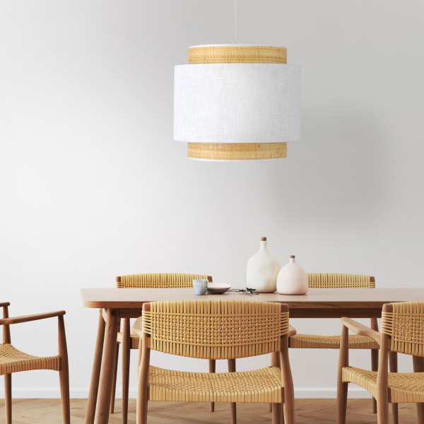 Boho New White lampa wisząca 1 pł