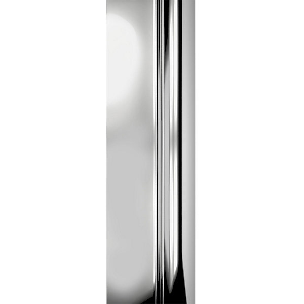 Paroi de douche à l'italienne l.90 x H.200 cm, Walk In, verre transparent anticalcaire, profilé chromé, Schulte Masterclass Espace 8 T