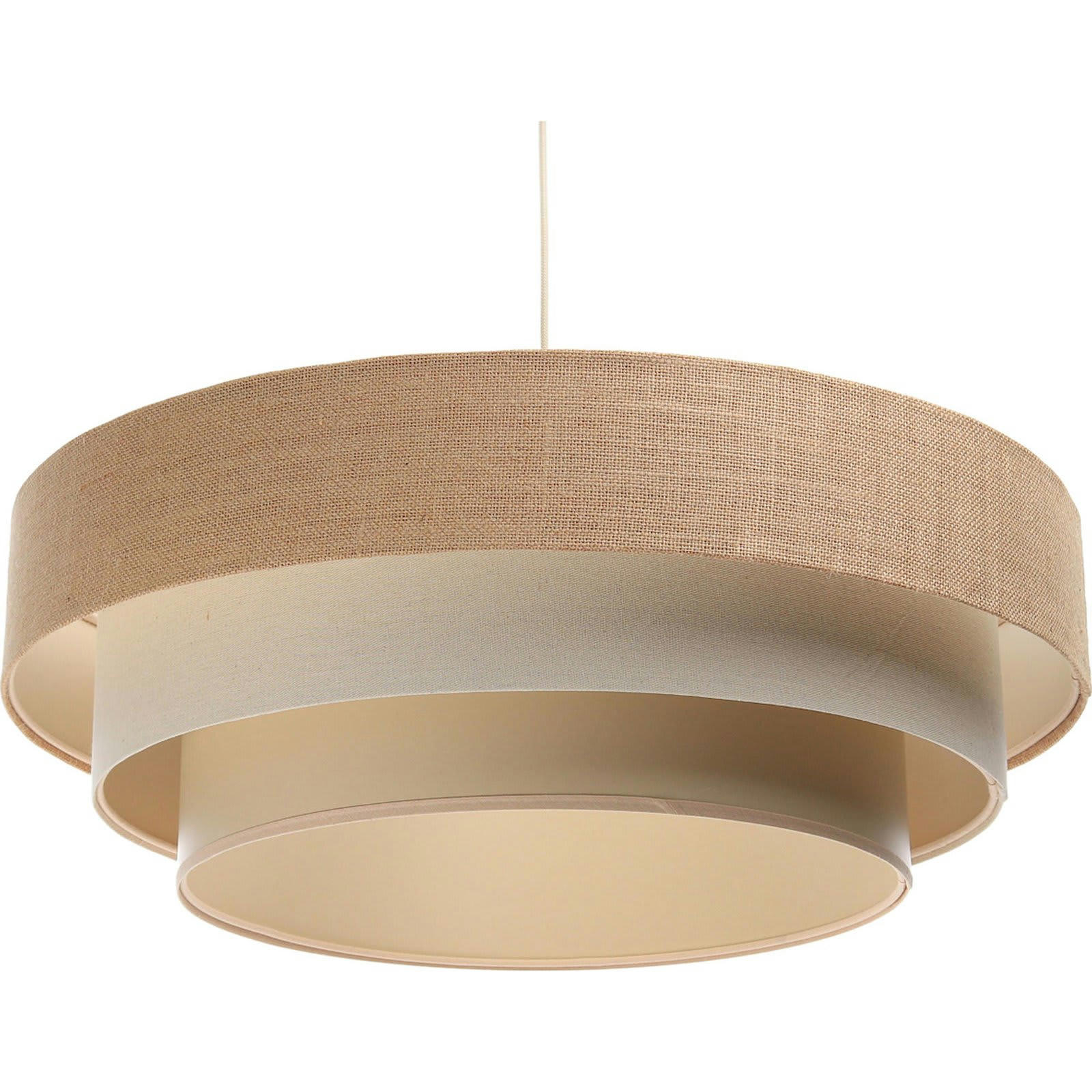 - Suspension Lin Beige 40x40x20 cm