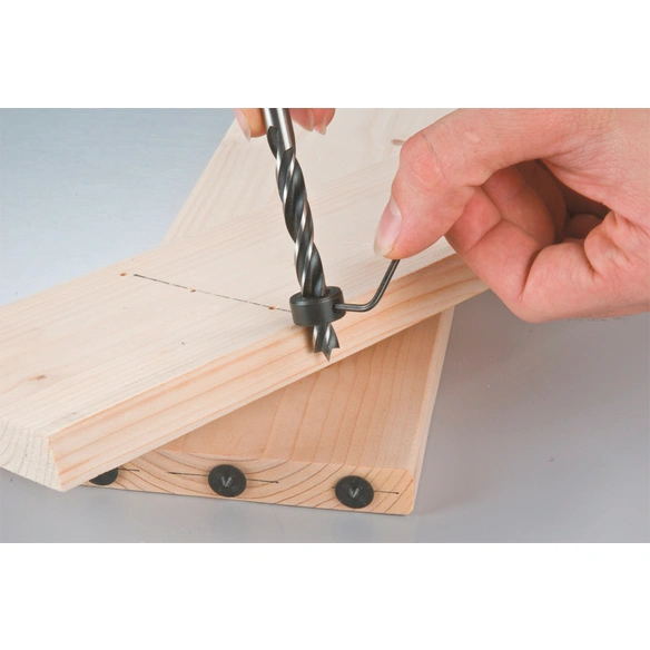 Holzbohrer, Holzbohrer- und Dübelsatz D.6 mm