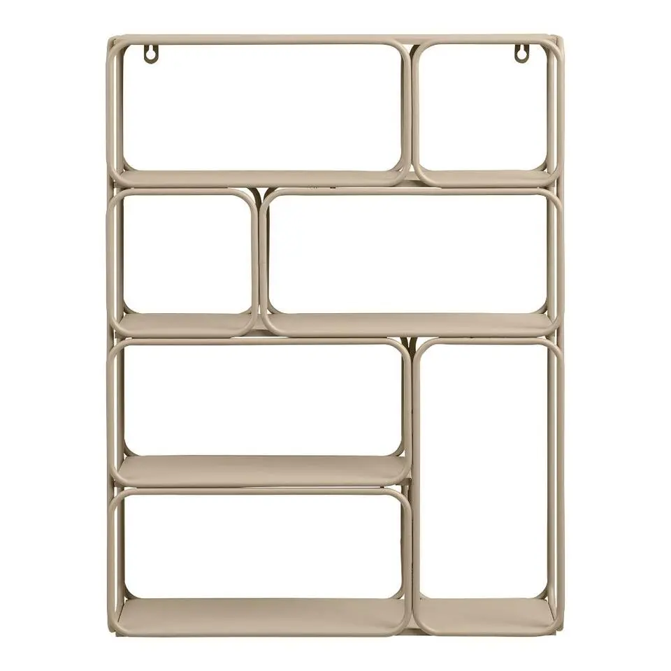 Hioshop Embla wandkast wandbevestigd beige