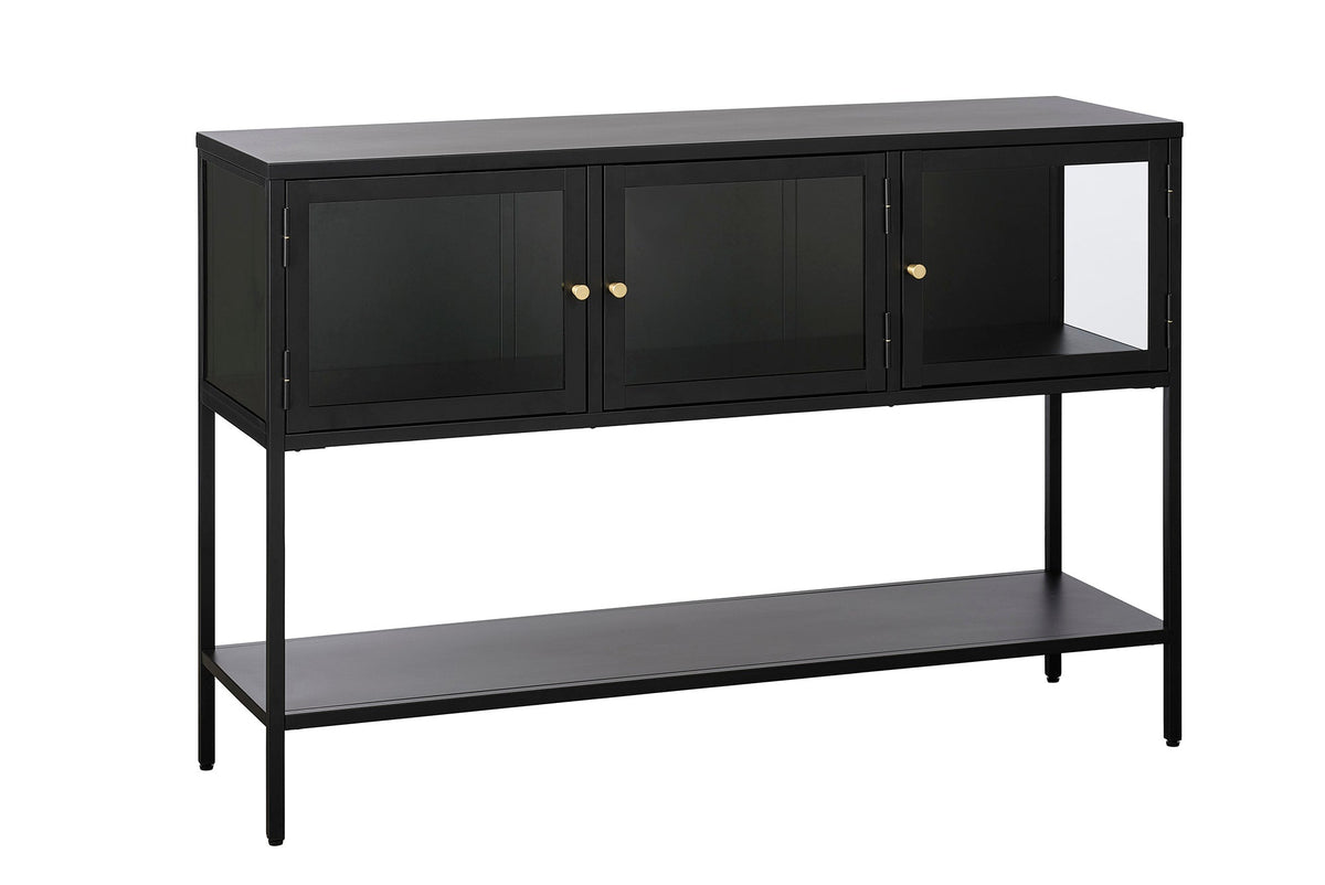 Rebellenclub Dressoir Nimbin - 132 x 88 cm - Zwart