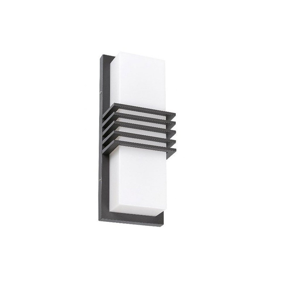 Kinkiet zewnętrzny Rodezantracytowo-biały LED 1x12W 800lm IP44 Rabalux