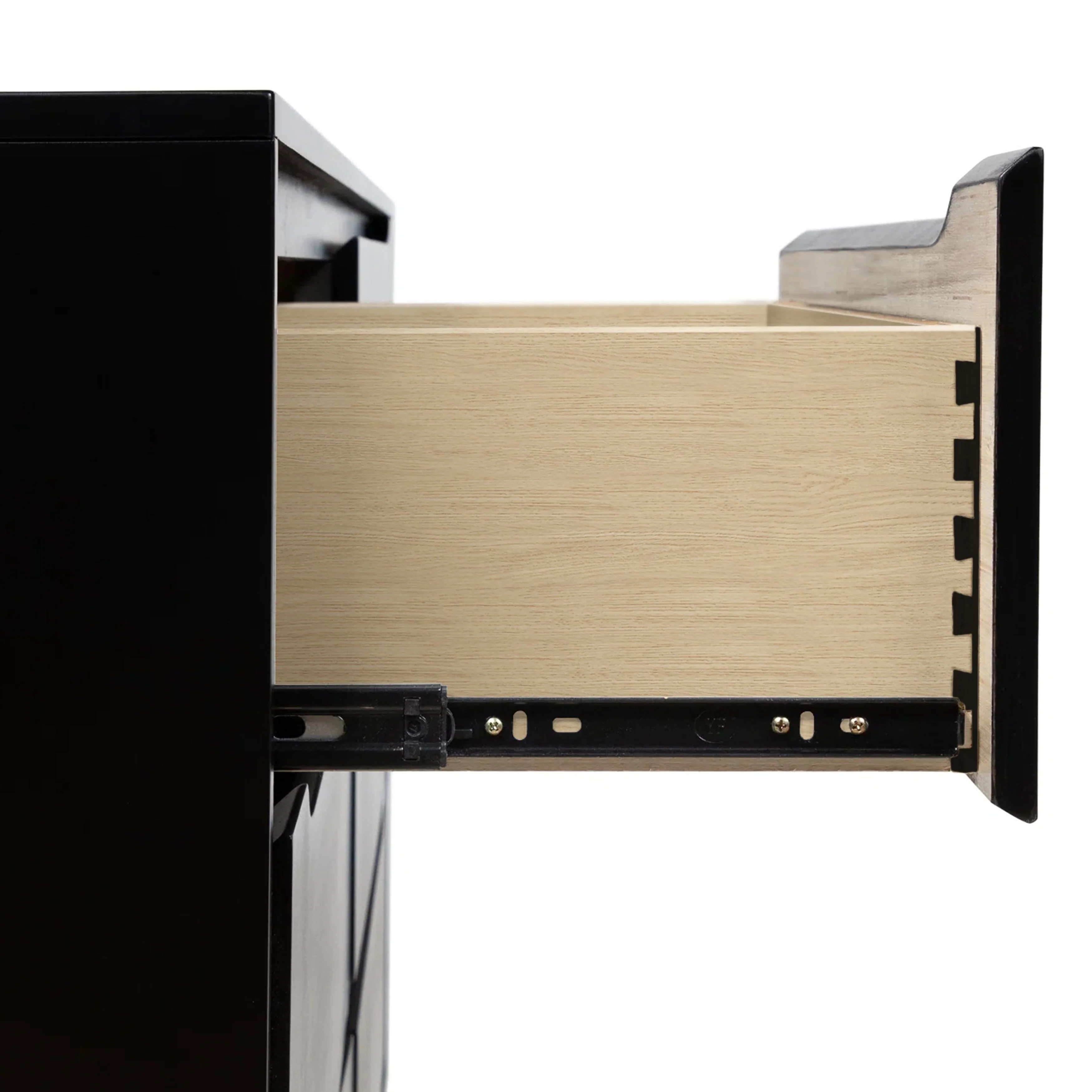 Furniture of America Fopp Mid-Century Modern 58-inch Wide 6-Drawer Wood Dresser