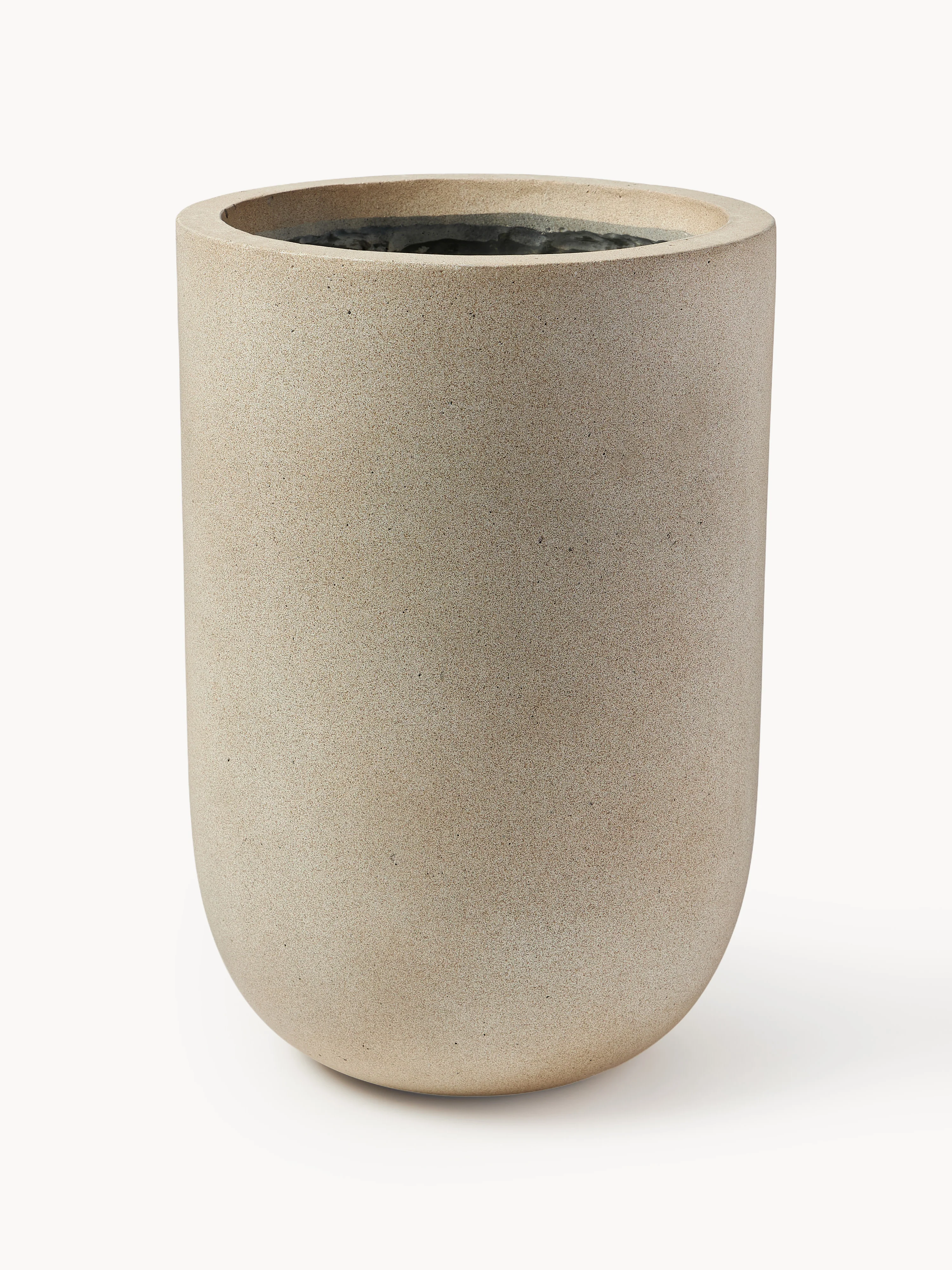 Blumentopf Tuscany aus Beton, H 34 cm