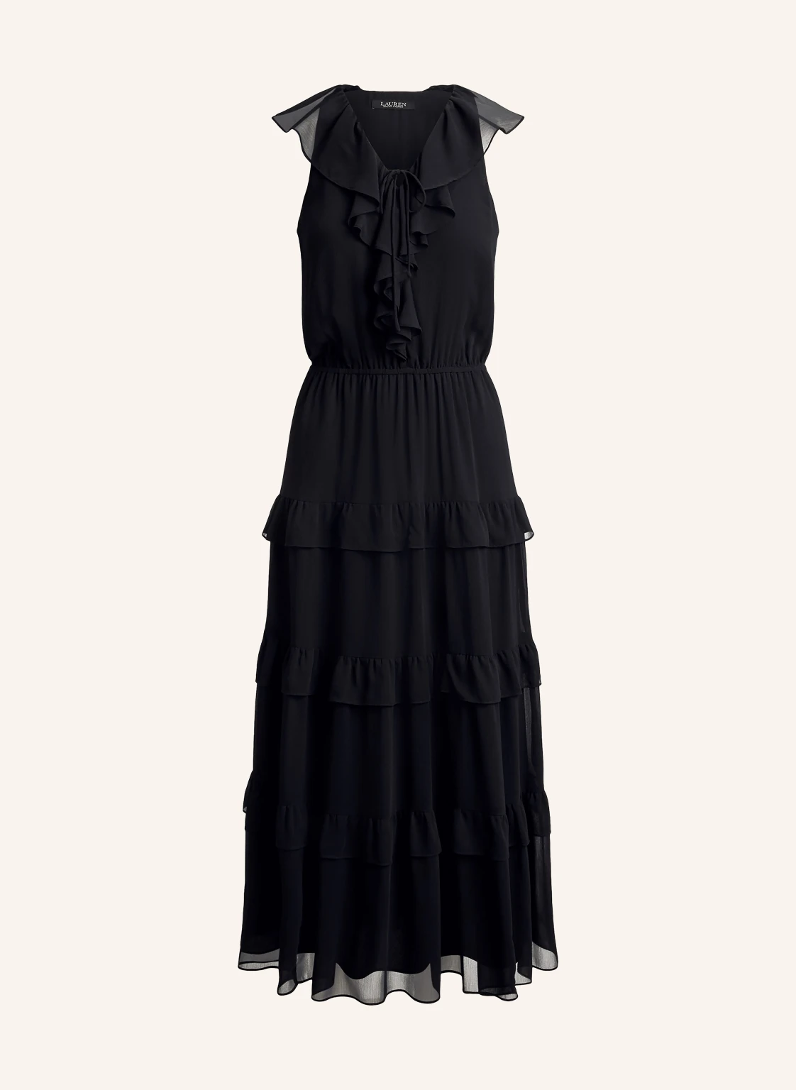 LAUREN RALPH LAUREN Kleid mit Volants und Rüschen