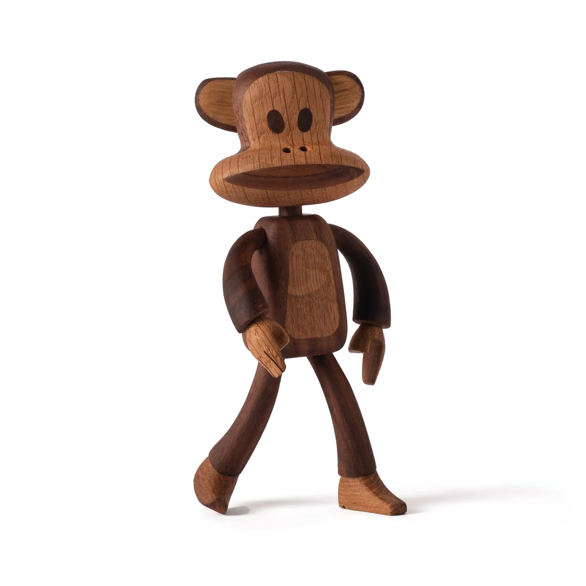boyhood - Julius the Monkey Holzfigur, Walnuss & Eiche natur