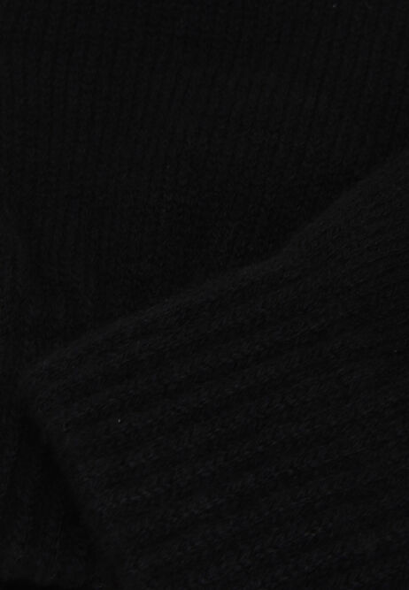 Mens Black Knit Touch Screen Gloves