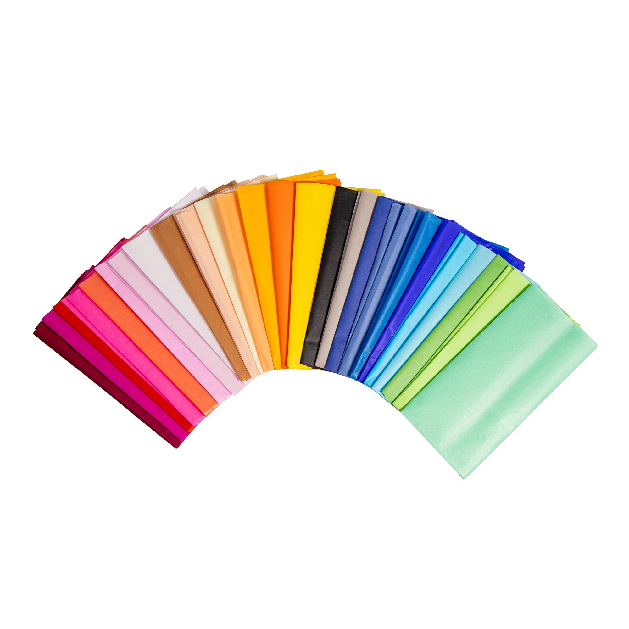 Assorted Tissue Paper 50cm x 65cm 50 Pack
