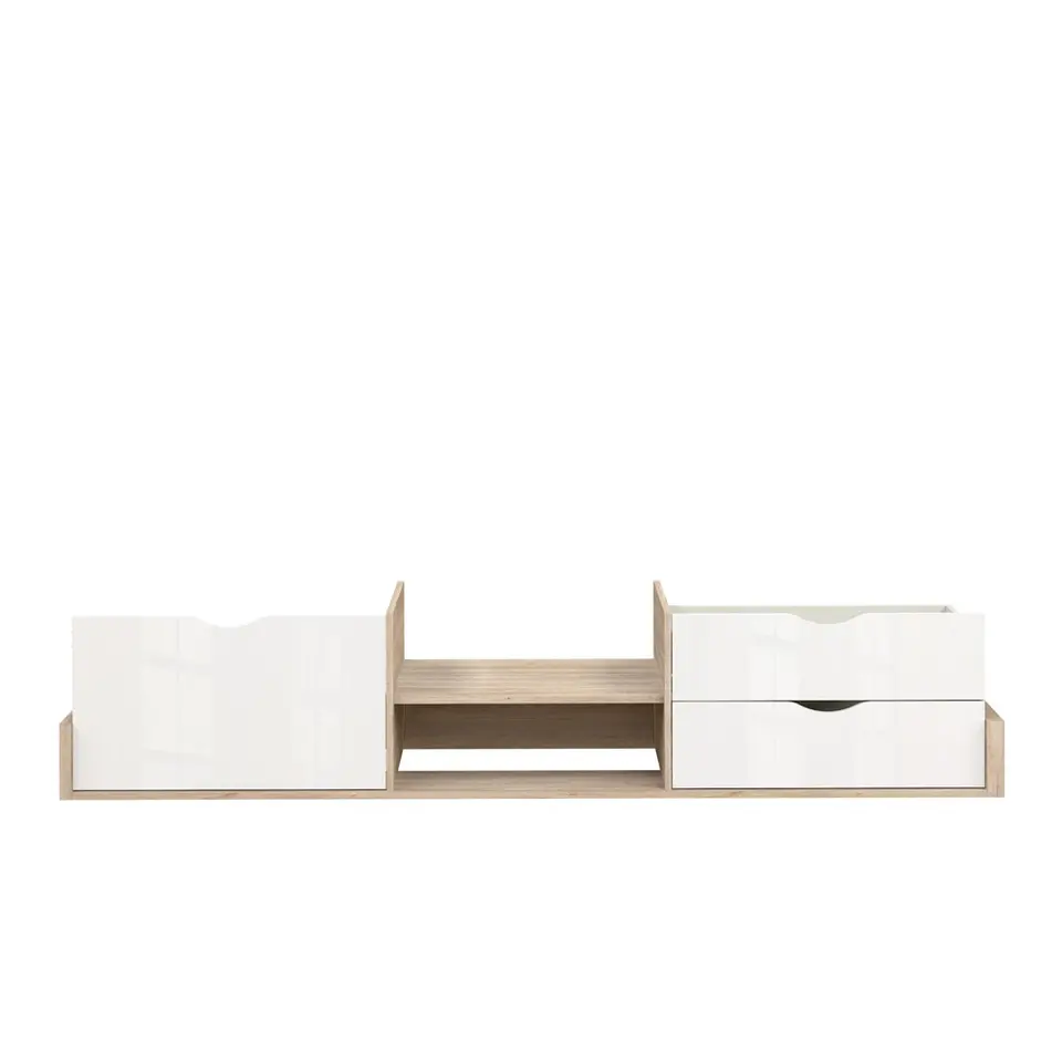 Bedverhoging Tempo - eikenkleur - 40x99x207 cm