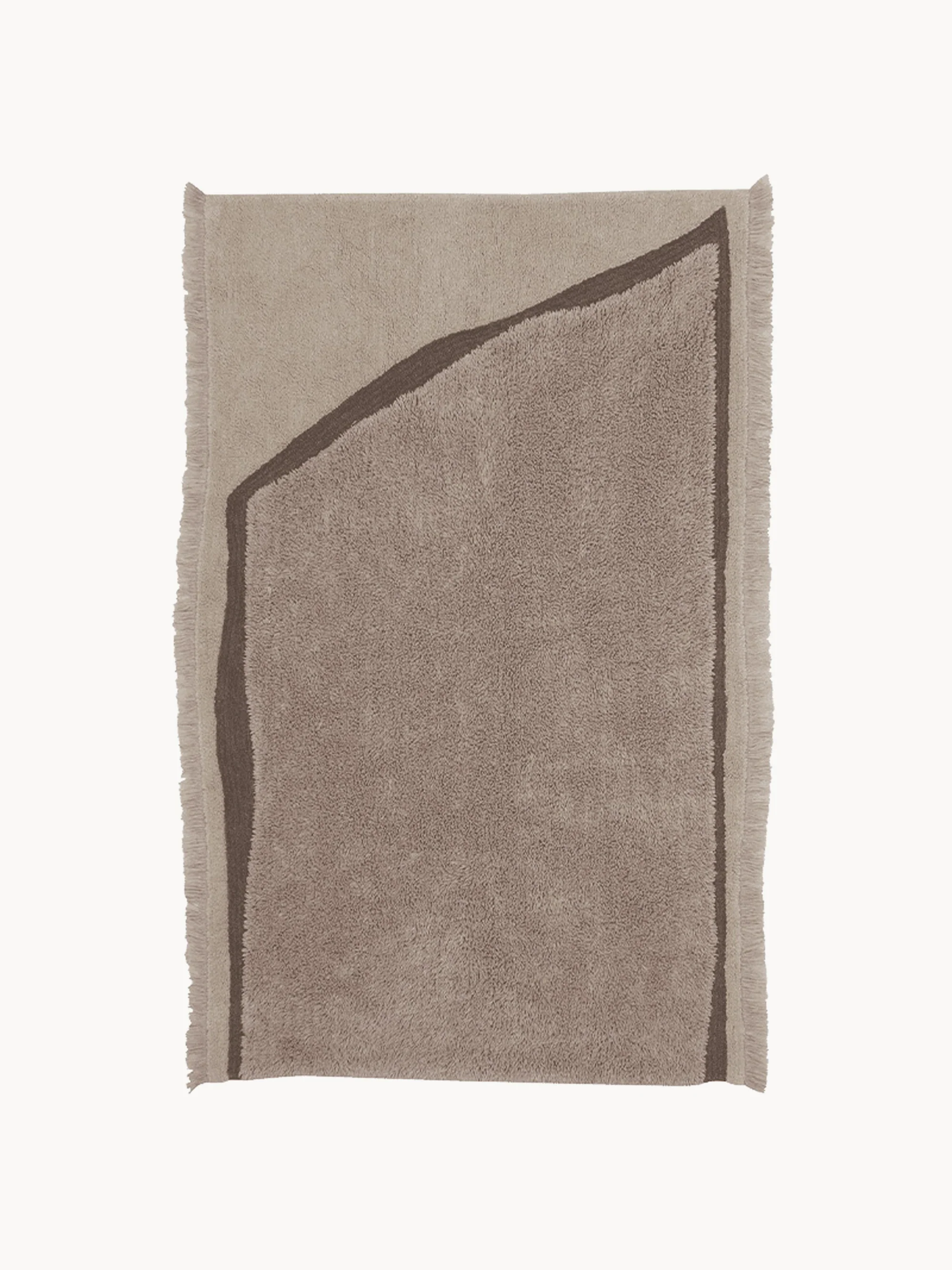 Hochflor-Teppich Nomad aus Wolle