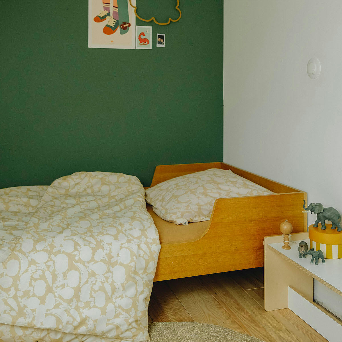 - Housse de couette en coton bio délice (140x200cm)