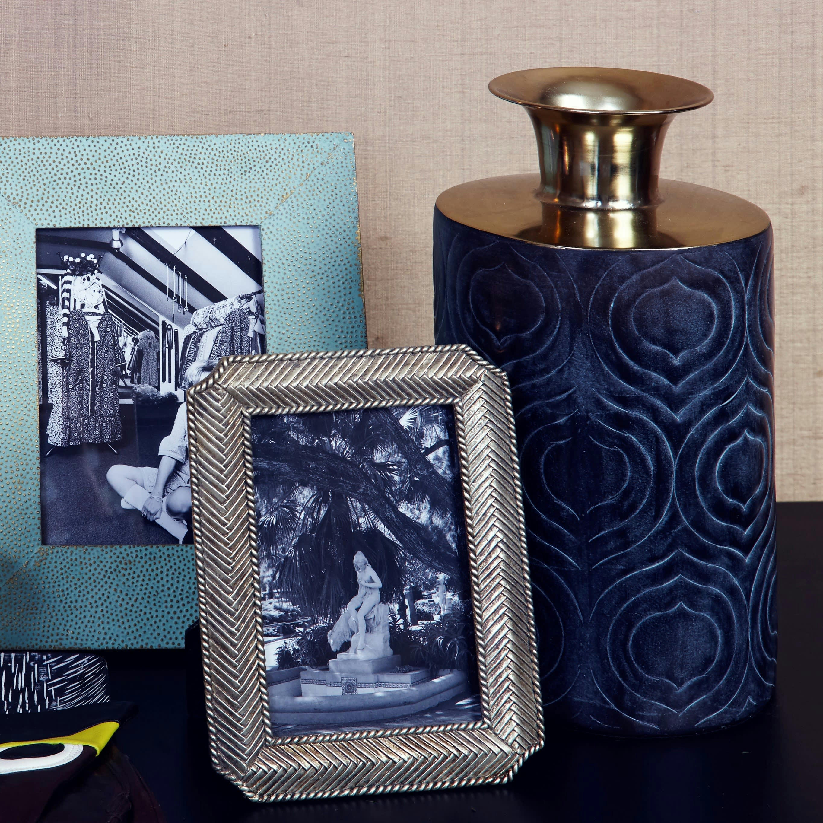 BALTAZAR - Vase Baltazar en fer H30cm