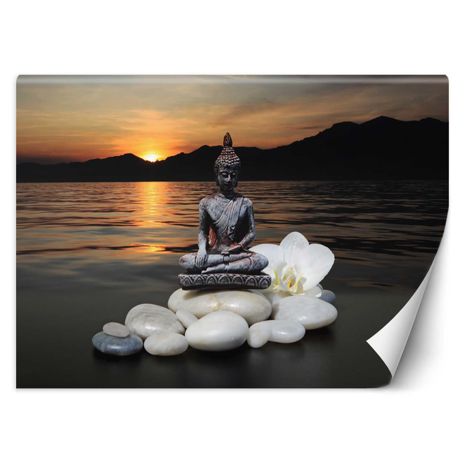 Feeby Fototapeta, Budda zachód słońca 150x105