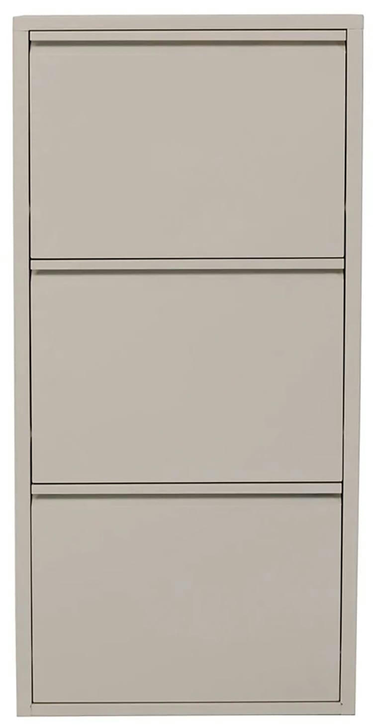 CARUSO - Casier à chaussures Caruso crème 3 tiroirs Kare Design