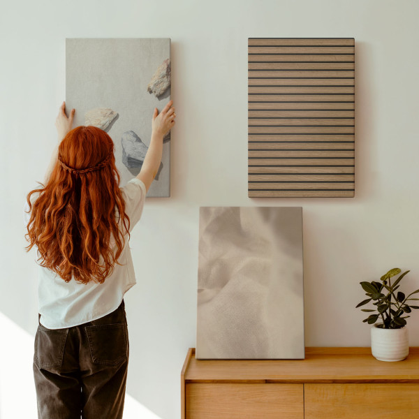 Obraz canvas 3 częściowy Naturalne materiały | 3x40x60 | Wallfluent