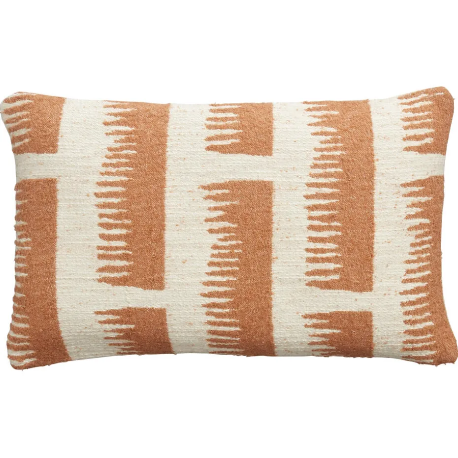 Kwantum Sierkussens | Kussen Dinan Bruin/Wit 30×50 Cm