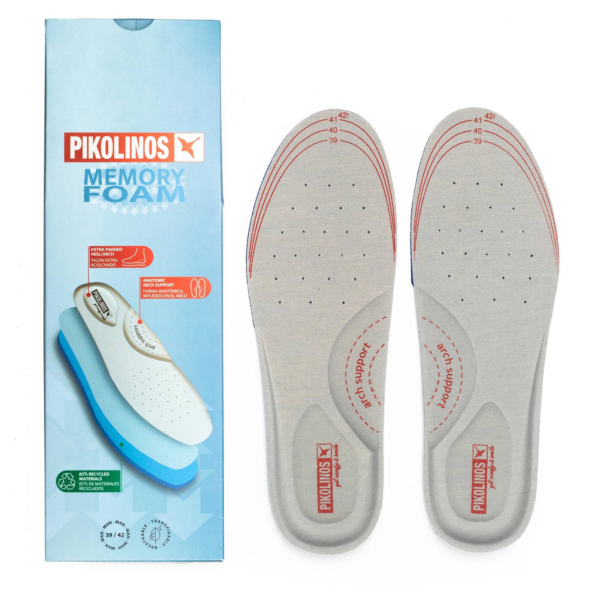 PLANTILLAS - Plantillas Memory Foam para hombre