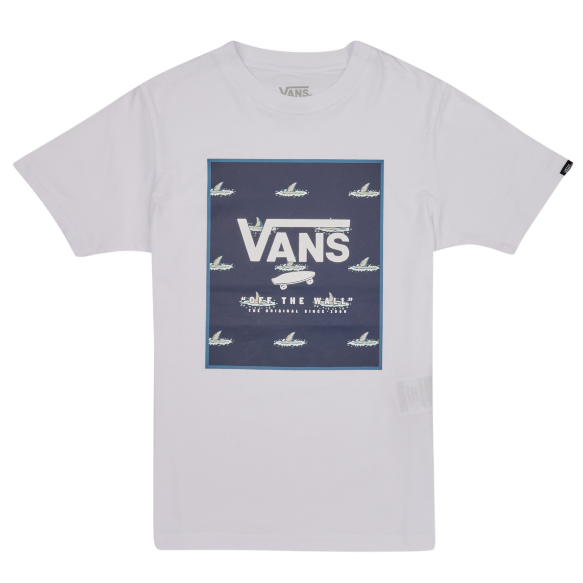 Vans - PRINT BOX BOYS - White / Blue
