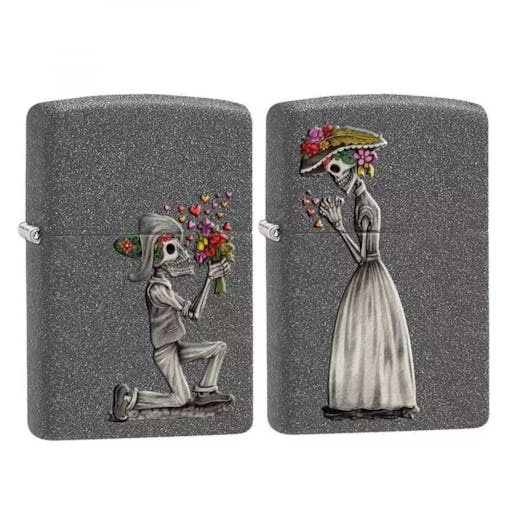 Zippo Windproof Lighter Iron Stone 2 Lighter Gift Pack