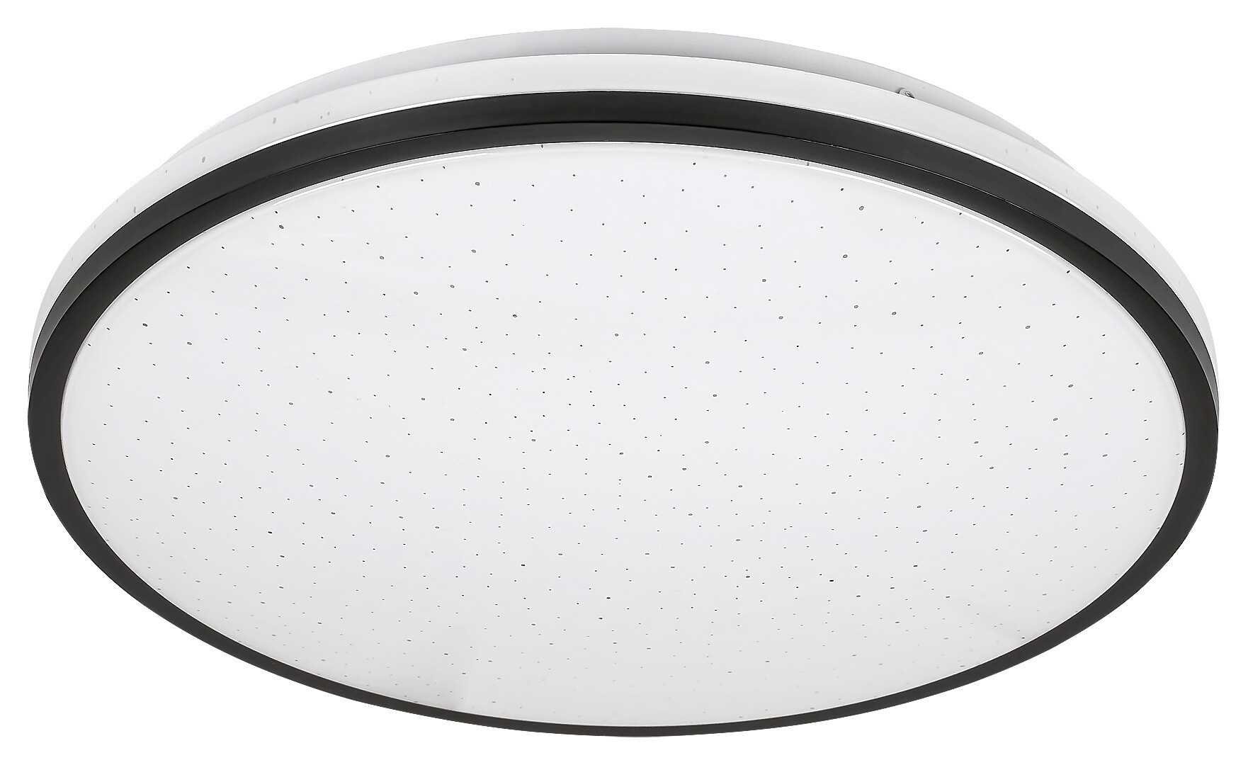 Plafon Slavaokrągły czarno-biały LED 1x18W 33cm 1170lm IP44 Rabalux