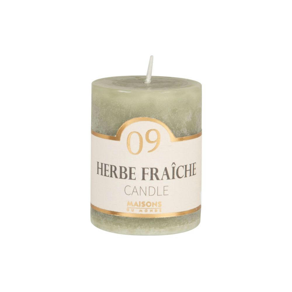 COLORAMA - Bougie parfumée verte H6, 75g