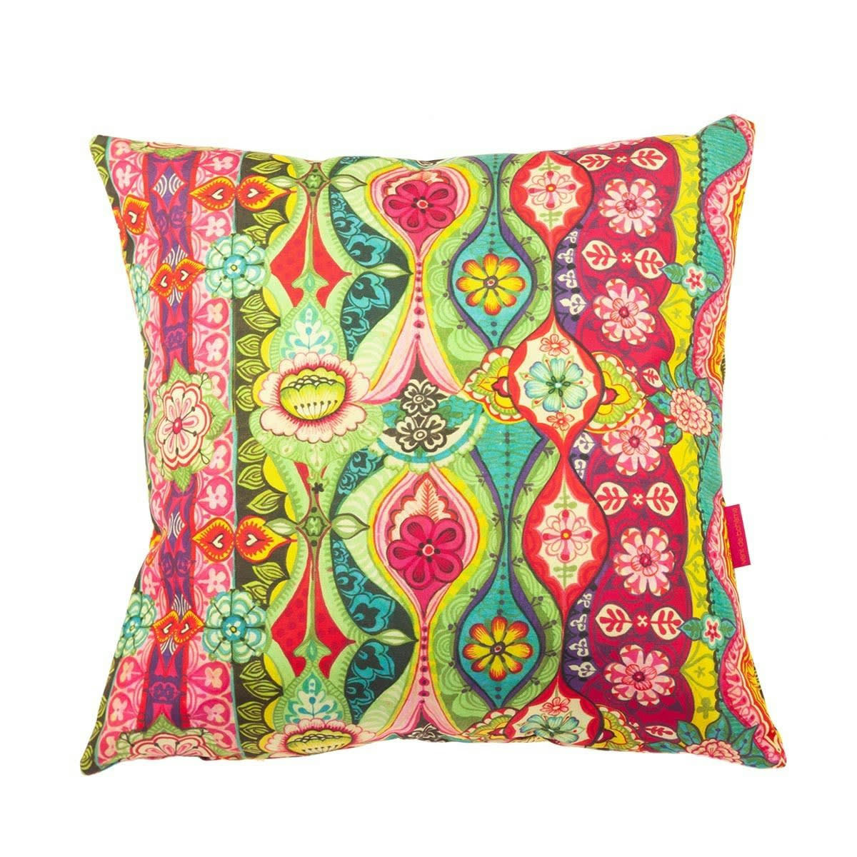BOHEME - Housse de coussin extérieur design fleuri 45x45