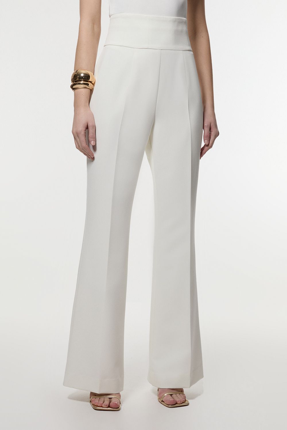 KarenMillen Tailored Kickflare Trouser