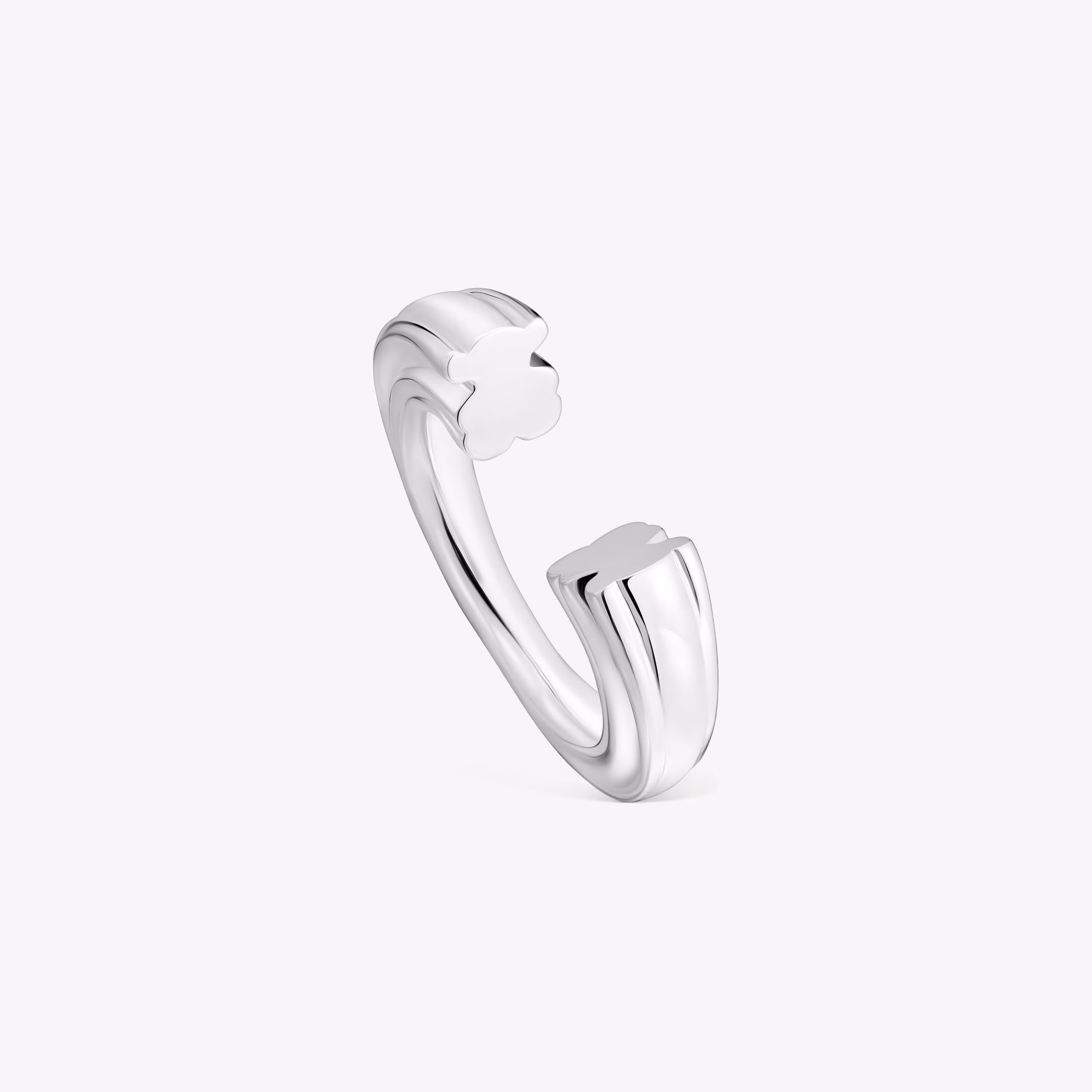 Anillo abierto de plata y motivo oso TOUS 1950