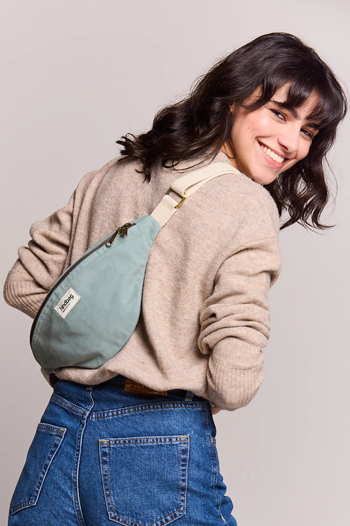 Sac banane Olivia Sauge