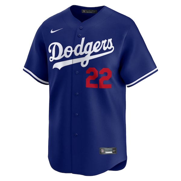Clayton Kershaw Los Angeles Dodgers Nike Alternate Limited Player Jersey – Royal