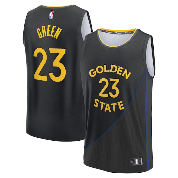 Draymond Green Golden State Warriors  Fast Break Replica Player Jersey - Statement Edition - Black