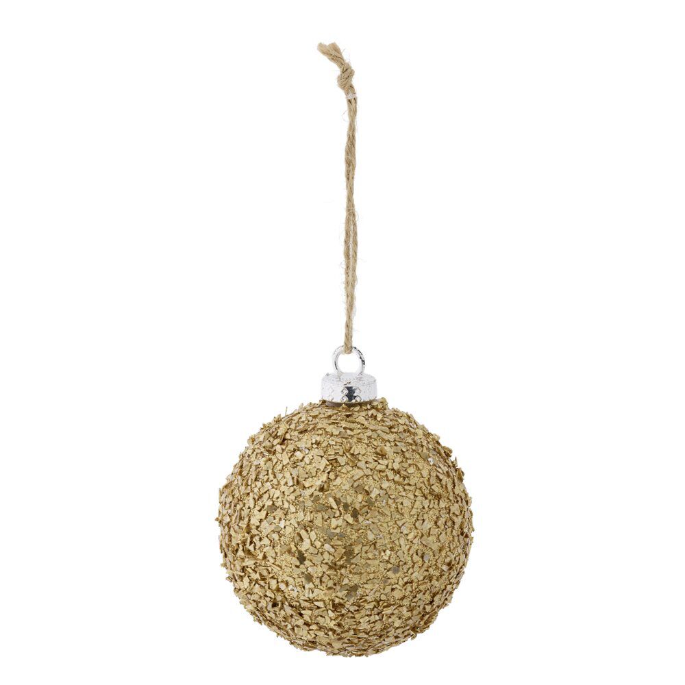 Boule de No&euml;l brillante Ø8cm (3 modèles)