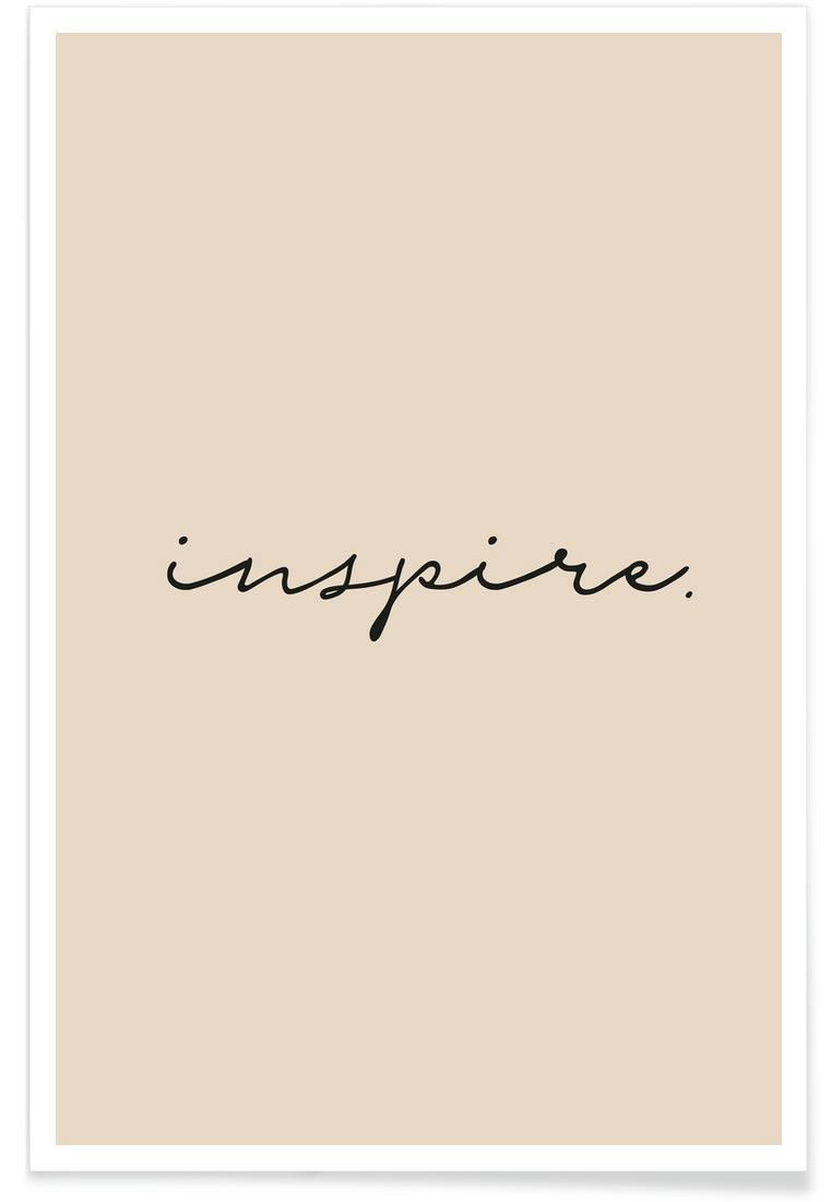 INSPIRE - Affiche gris