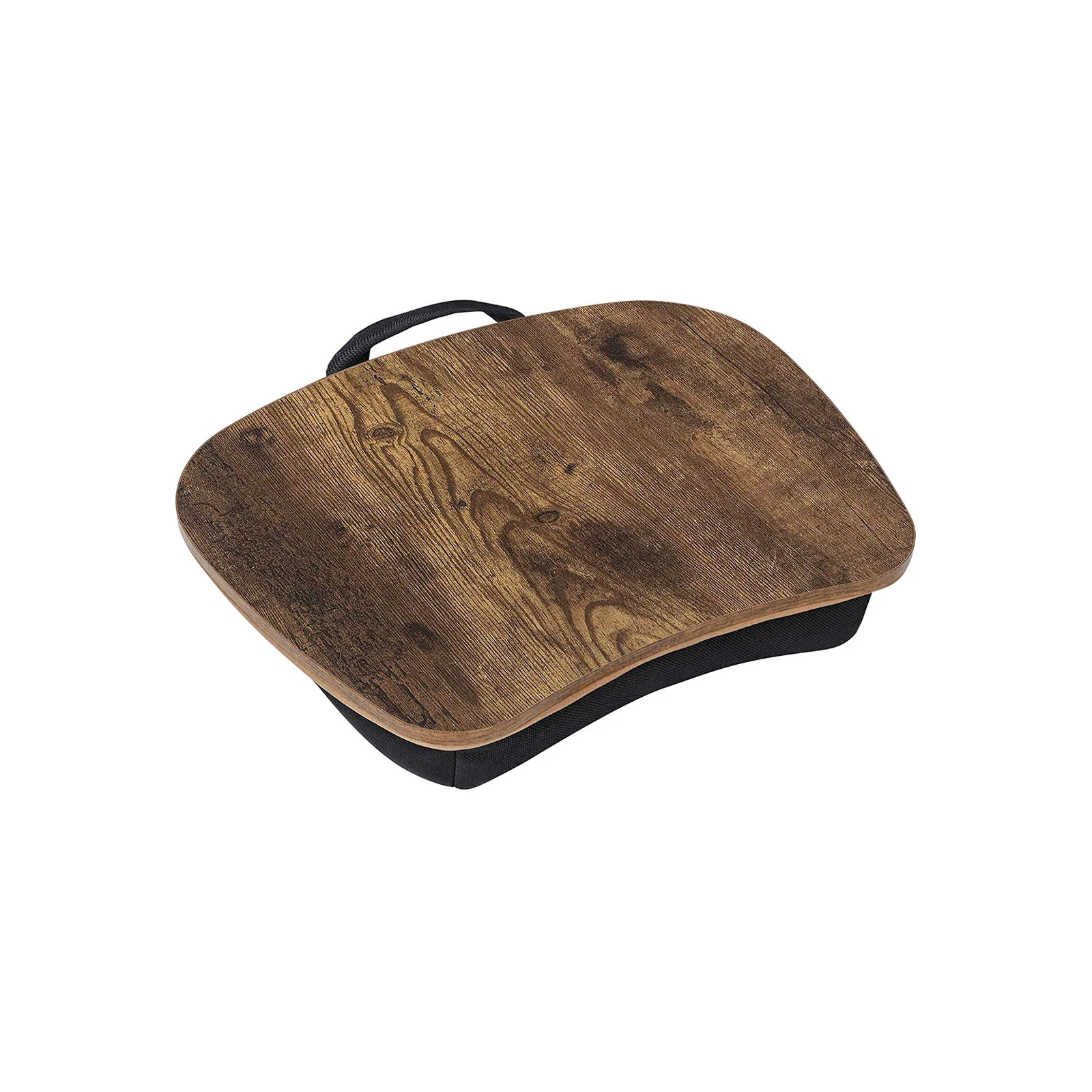 Table de lit marron rustique