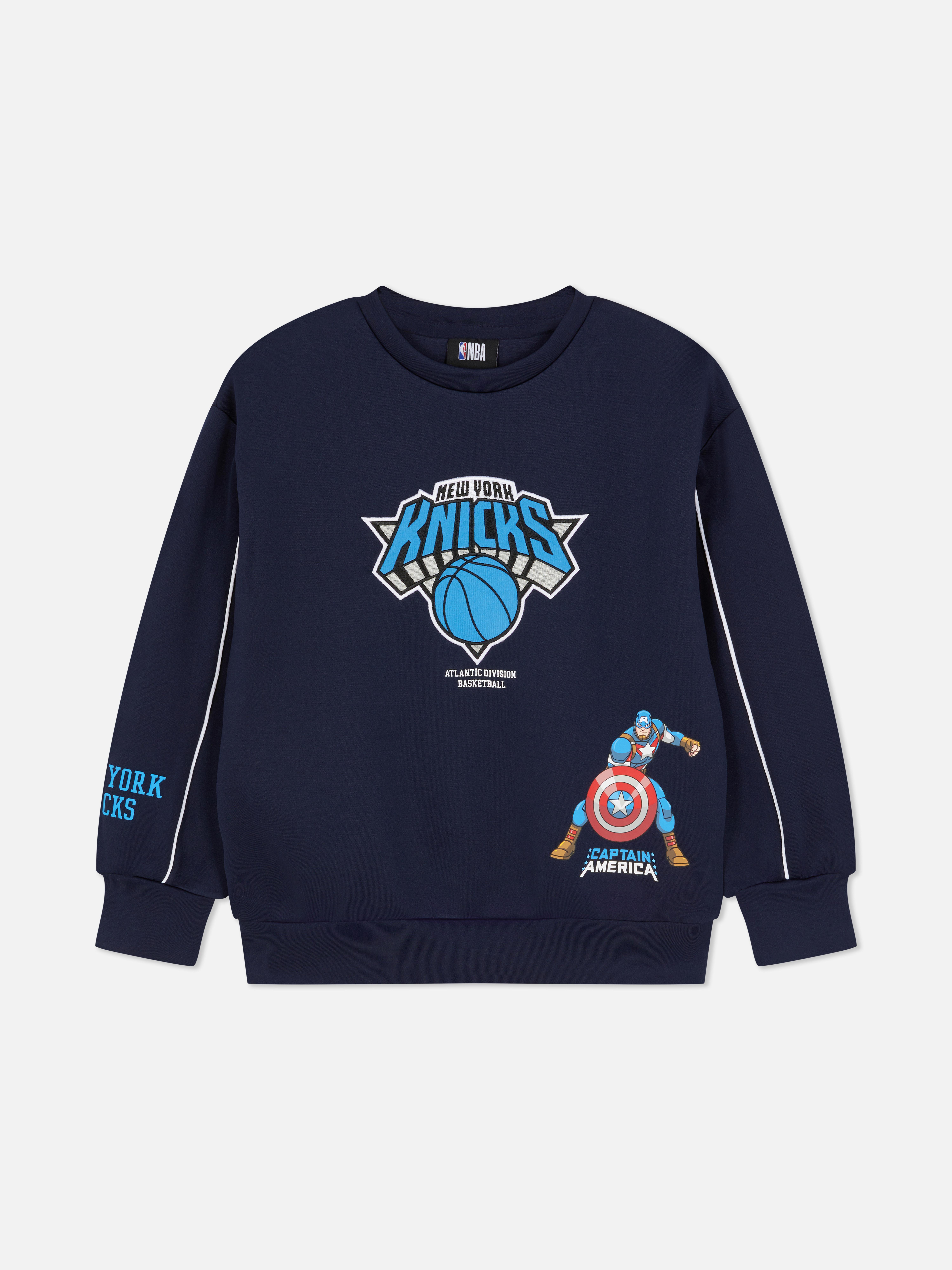 1.5-8yrs | New York Knicks X Captain America Sweatshirt