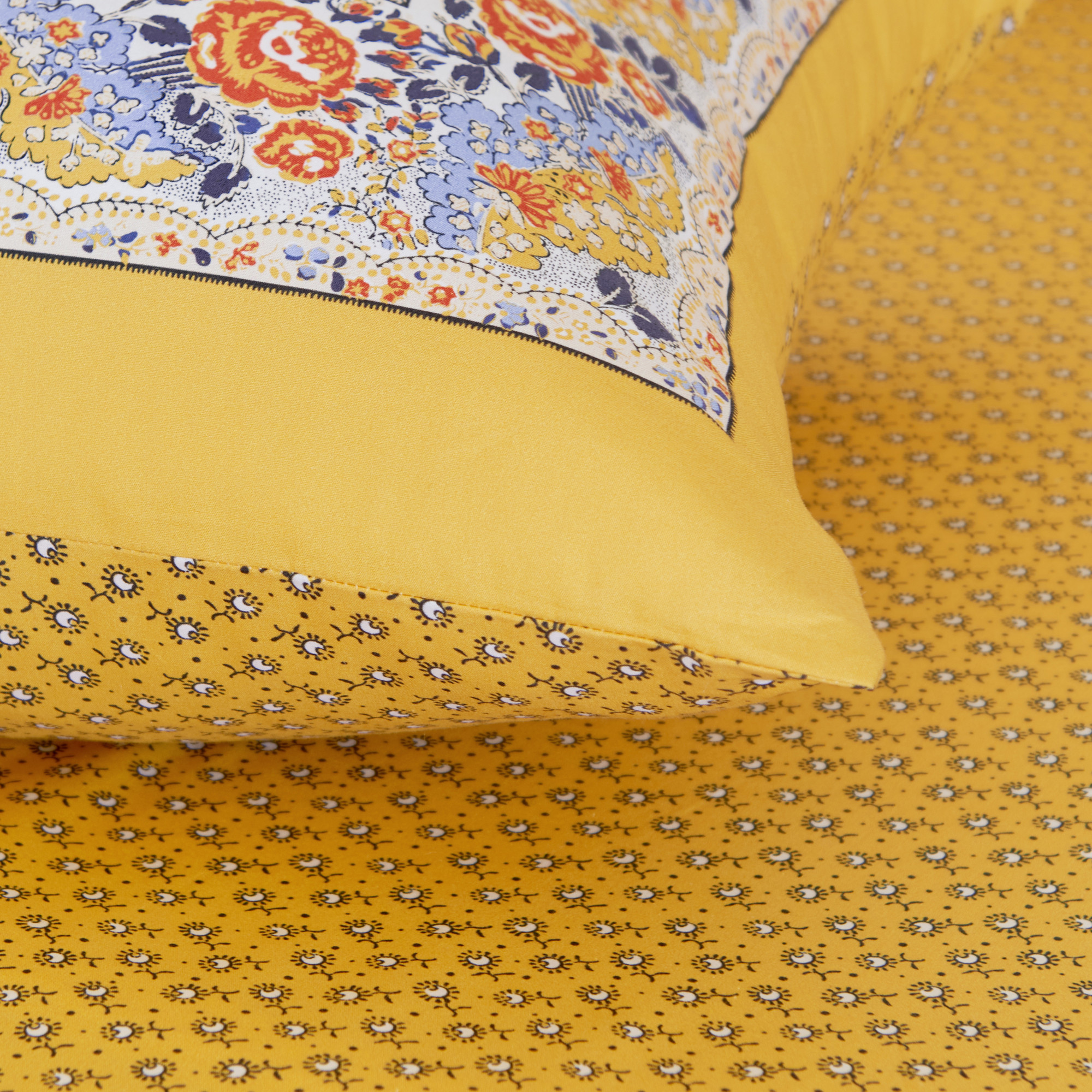 Linge de litPompadour jaune