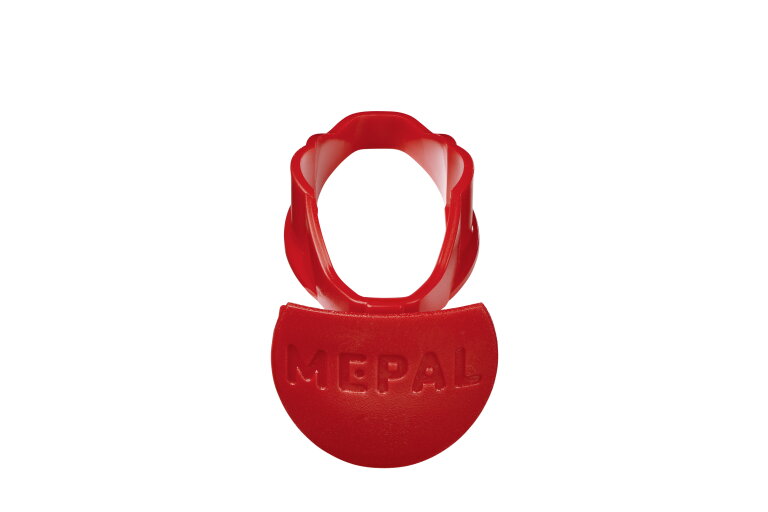 drukknop drinkfles pop-up campus - red