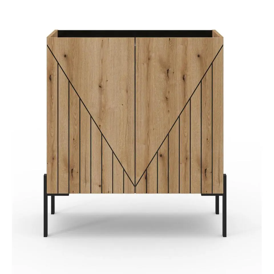 Hioshop Neo dressoir 2 deuren- eiken decor
